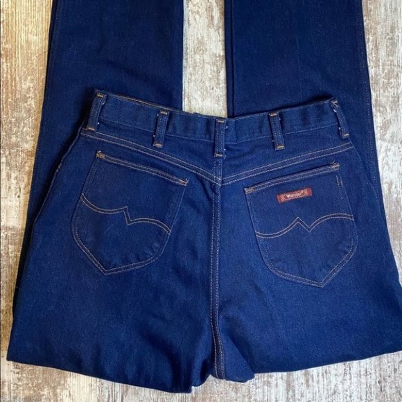 Vintage Wrangler High Waist Mom Jeans - Picture 5 of 10